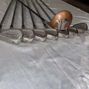 TaylorMade Golf Clubs SuperSteel Burner 10.5 4-9 Irons P S-90 Flex Steel Shafts! - Picture 1 of 7