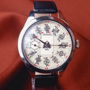 Swiss Wrist Watch TAWANNES Collectible Vintage Marriage Men`s Watch Serviced - Picture 1 of 11