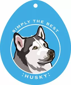 Adesivo Husky 4x4" - Foto 1 di 1