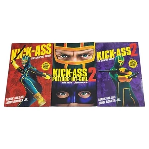 Kick Ass 1, 2 & Kick Ass 2: Prelude it Girl The Graphic Novel Bundle Titan Books - Bild 1 von 3