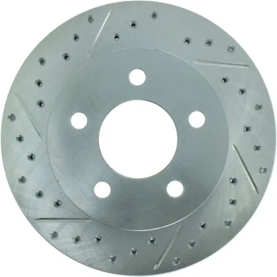 Rotor de freio a disco lateral dianteiro passageiro Stoptech para Jeep (227.67022R) - Imagem 1 de 4