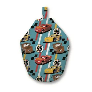 DISNEY PIXAR AUTOS DINOCO BORSA FAGIOLI BAMBINI SEDIA LIGHTNING MCCHEEN MATER - Foto 1 di 1