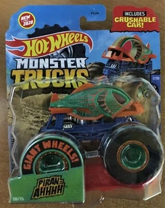 2020 Hot Wheels Monster Truck #58 Piranahhhh - Bild 1 von 1