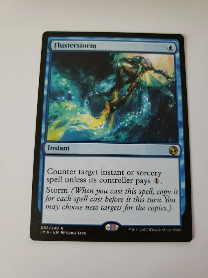 1x MTG Flusterstorm Iconic Masters 055/249 Regular Rare NM x1 - Image 1 of 1