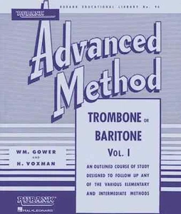 Rubank Advanced Method - Trombone or Baritone, Vol. 1 - Picture 1 of 1