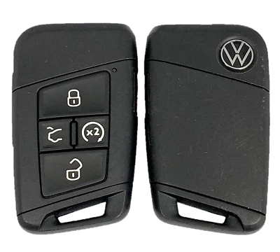 OEM Volkswagen Remote Fob 5B + Uncut Key Insert 3G0.959.752.BQ - KR5FS14-T (SHP) - Image 1 of 4