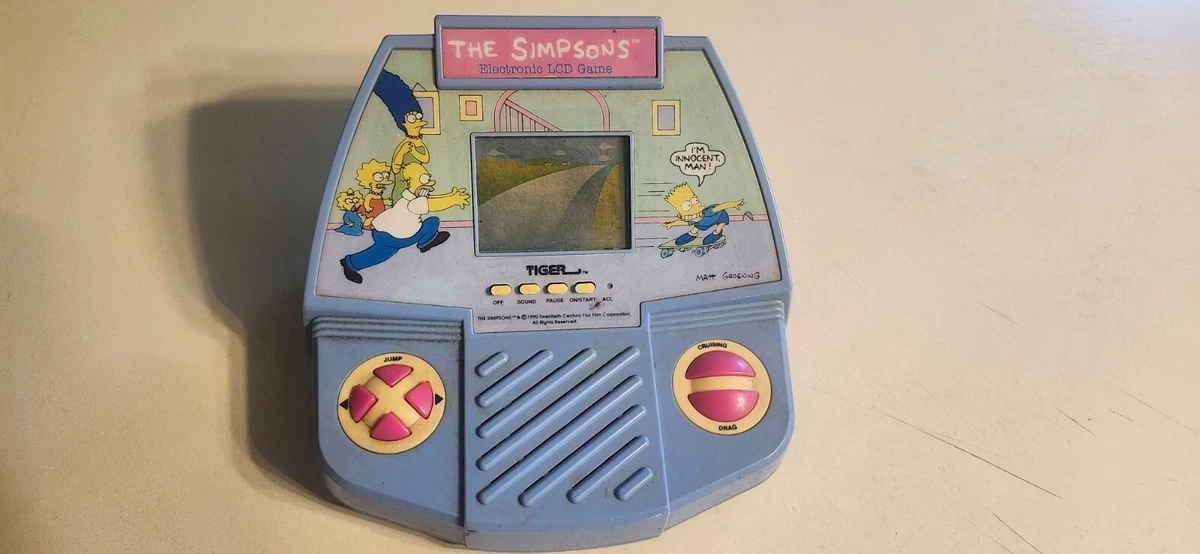 超激レアThe Simpsons 携帯型ゲームセット The Simpsons 1990