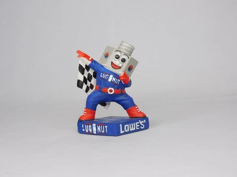 Motor Speedway Lugnut Mascot Lowes Missing Fingers Cover