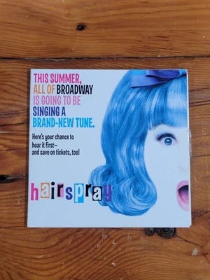 HAIRSPRAY Broadway Preview CD '04 ANNIE GOLDEN Harvey Fierstein Different Lyrics Foto 1 de 4