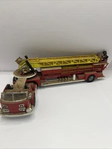 Fire Truck Aerial Rescue Die Cast Corgi Major Toys - Picture 1 of 15