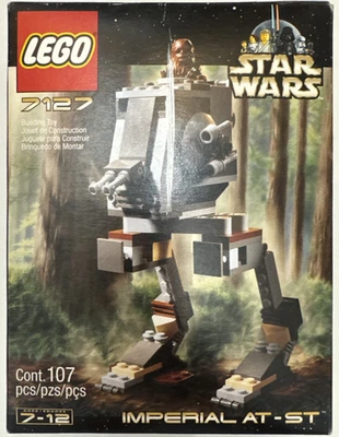 LEGO Star Wars: Imperial At-St (7127) 107 piezas sellado 2001 Chewbacca Foto 1 de 4