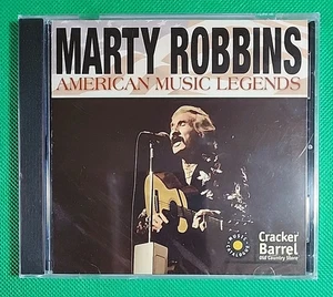 Marty Robbins American Music Legends CD -DISC Only/NO CASE or INSERTS/Ships FREE - Foto 1 di 1