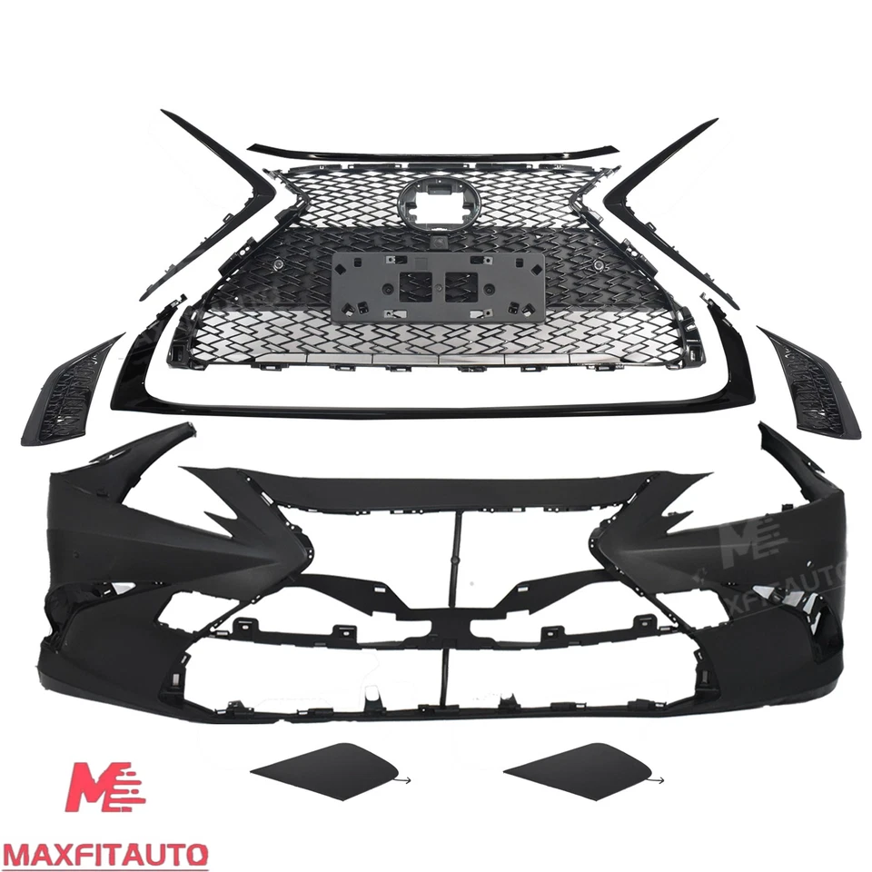 For Lexus ES350 ES300h 2019-2022 Front Bumper Cover Conversion Kit F-Sport Style Foto 1 de 4
