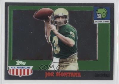 2005 Topps All American Retired Edition Chrome /555 Joe Montana #8 HOF - Image 1 of 2