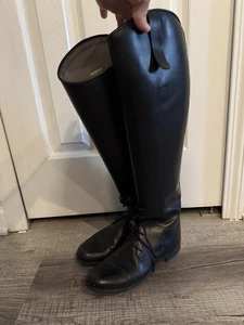 Botas de equitación Elite para mujer de cuero para todo tipo de clima inglesas talla 8 - Imagen 1 de 10