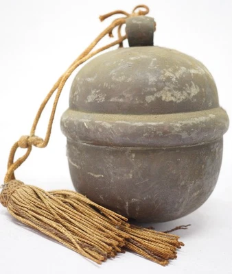 Японский синтоистский колокол религиозный храмовый колокол оригинальный Suzu из Японии 1006D18 - Изображение 1 из 4