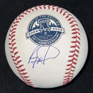 Ryan Howard Signed 2024 Citizens Bank Park 20th Anniversary Baseball JSA COA - Picture 1 of 2