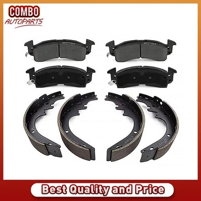 Pastillas de freno delanteras traseras de cerámica zapatas de tambor para Buick Estate Wagon 1971-1974 Foto 1 de 4
