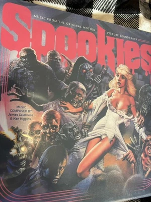 Spookies Sountrack LP - Limited Edition Transparent Blue Vinyl OOP - Image 1 of 2