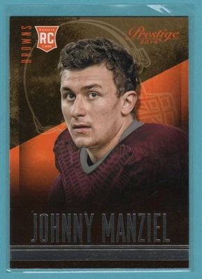 2014 Panini Prestige #253 Johnny Manziel Extra Points Red - Image 1 of 2