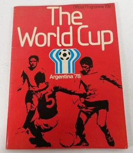 Vintage Official Programme The World Cup Argentina 1978 Paperback Magazine - Bild 1 von 8