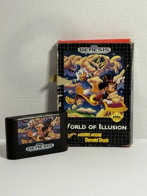 World of Illusion Starring Mickey Mouse & Donald Duck (Sega Genesis, 1992) - Image 1 of 4