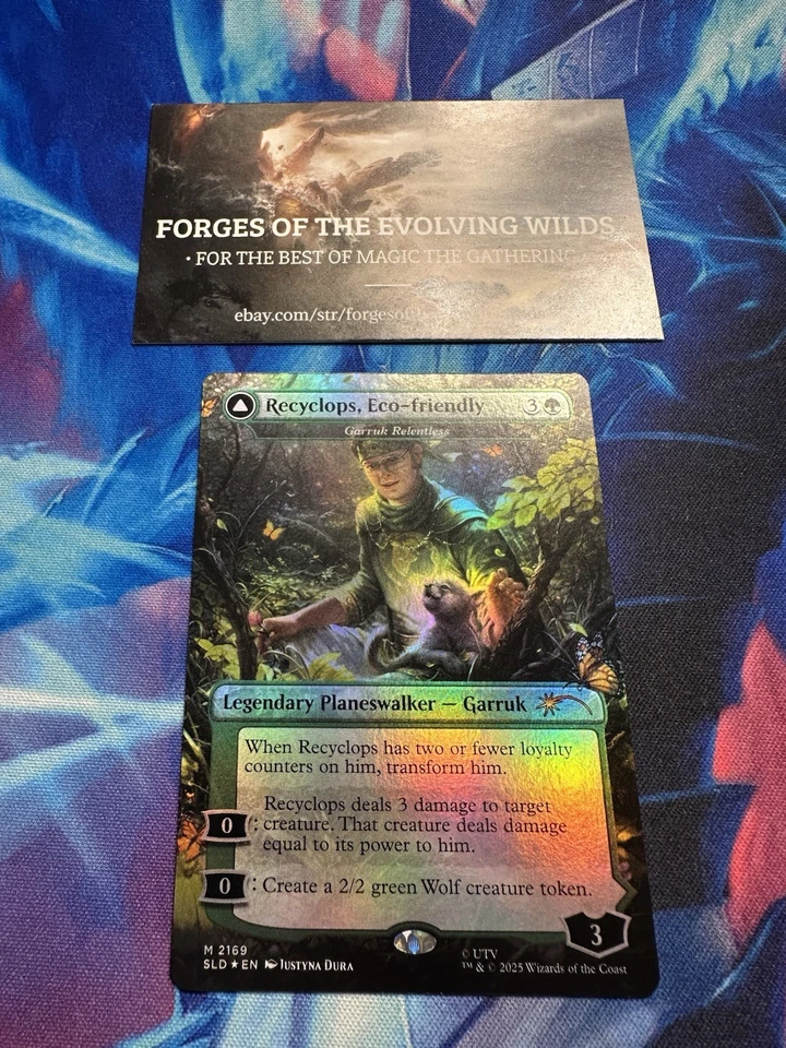 Recyclops, Eco-friendly Foil Garruk Relentless The Office: Dwight's Destiny - Image 1 of 1