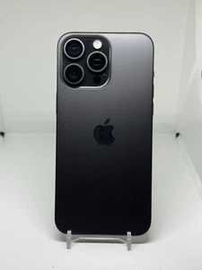 Apple iPhone 15 Pro Max 256gb Black Titanium (AT&T) - Photo 1 sur 7