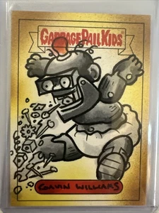 Topps Garbage Pail Kids Sketch Gavin Williams - Picture 1 of 2