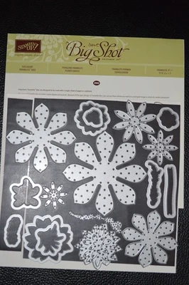 Stampin' Up! Big Shot Framelits Formen/Stanzformen Sukkulenten - Neu - Bild 1 von 3