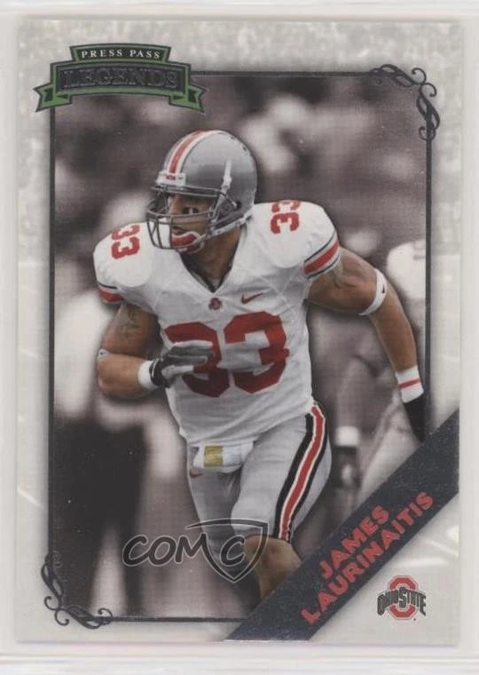 2009 Press Pass Legends James Laurinaitis #32 Rookie RC - Image 1 of 2