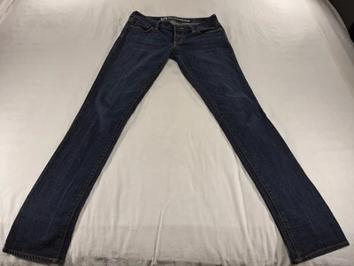 Bullhead 女式 Hermosa 超紧身蓝色牛仔裤 5 码常规 — 第 1/4 张图片