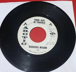 Barbara Mason Poor Girl In Trouble Single Sided Promo VG+ Listen - Imagen 1 de 7