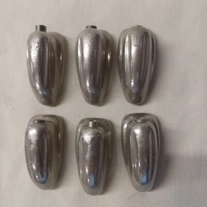 6 Small Slingerland Sound King Lugs in Nickel - Picture 1 of 4