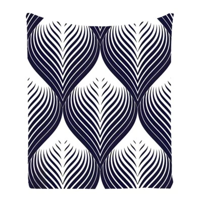 Geometric Triangles Cube Dots Bedspread Sofa Throw Blanket Holiday Birthday Gift - Image 1 of 4