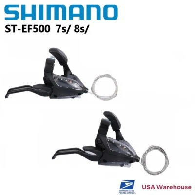 New Shimano ST-EF500-R Single Right Shifter 7/8 Speed - Image 1 of 4