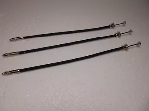 3pc Shutter Release Cable 7" SLR Rangefinder Folding Cameras Zenit Zorki FED etc - Picture 1 of 6