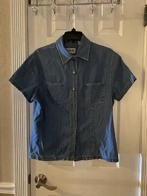 Camisa vaquera Bill Blass mediana  Foto 1 de 4