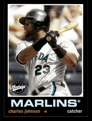 Charles Johnson 2002 Upper Deck Vintage #213   Florida Marlins - Image 1 of 2