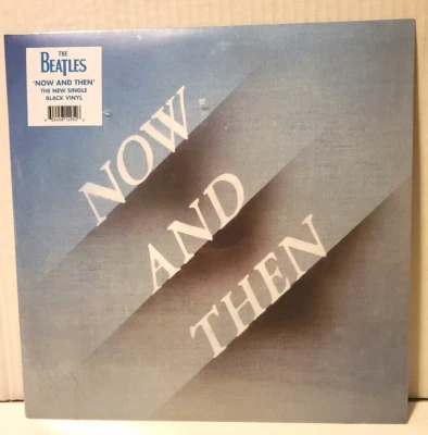 The Beatles 2023 Sealed  Now & Then/Love me do 12" x 12" Black vinyl - Image 1 of 2