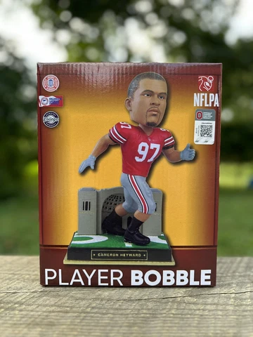 Cameron Heyward Ohio State Buckeyes Gates Series Bobblehead FOCO NEW ORIG BOX Cover