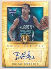 2015-16 Panini Gold Standard Gold Scripts #SCBR Brian Roberts Autograph /99