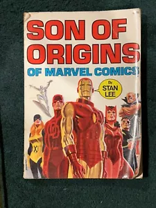 2 Marvel Books ORIGINS OF MARVEL COMICS & SON OF ORIGINS by Stan Lee - Picture 1 of 9