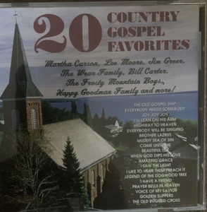 20 COUNTRY GOSPEL FAVORITES - 20 Country Gospel Favorites - CD - **Mint** - Imagen 1 de 2