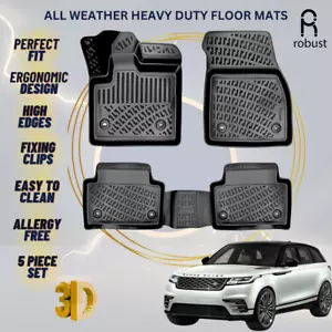 Floor Mats Liners For Range Rover Evoque 2020-2025 All Weather Heavy Duty Rugs - Picture 1 of 9