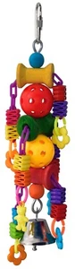 Super Bird Creations Ribbon Candy Medium Sized Bird Toy Parrot Toy Bird Supplies - Picture 1 of 3