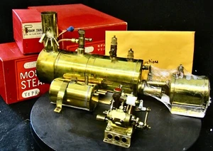 Saito Marine Plant Complete 4 Cyl Engine  Boiler/Burner Tank - Unfired (?) # 537 - Picture 1 of 24