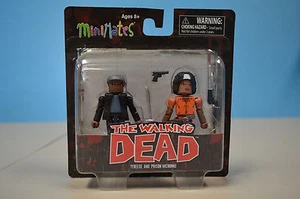 Walking Dead Minimates Serie 5 Tyreese & Prison Michonne - Imagen 1 de 3