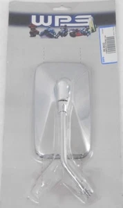 1 pc BRAND NEW: WPS Yamaha Sport Motorcycle Cruiser Chrome Mirror Part 56-9832 - Picture 1 of 5