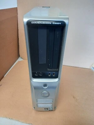 Dell Windows Vista home basic Dimension C521 AMD CPU 4Gb RAM 1 TB HDD DVD burner - image 1 of 2